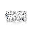 Silver-Four-Claw-65mm-Cubic-Zirconia-Studs Sale