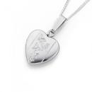 Sterling-Silver-Five-Butterfly-Heart-Locket-Pendant Sale