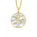 9ct-Gold-Two-Tone-Tree-of-Life-Pendant Sale