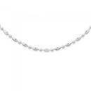 Silver-42cm-Twist-Oval-Ball-Ball-Chain Sale