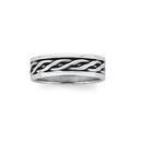 Sterling-Silver-Celtic-Weave-Ring-Size-W Sale