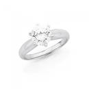 Silver-CZ-Solitaire-Ring Sale