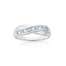 9ct-White-Gold-Aquamarine-Diamond-Ring Sale