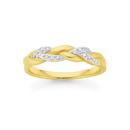 9ct-Gold-Diamond-Weave-Swirl-Ring Sale