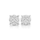 9ct-Yellow-Gold-Diamond-Stud-Earrings Sale