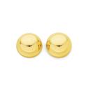 9ct-Gold-10mm-Dome-Stud-Earrings Sale