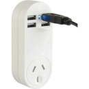 4-USB-Charger-Mains-Power-Outlet-1-Amp Sale