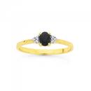 9ct-Gold-Sapphire-Diamond-Dress-Ring Sale