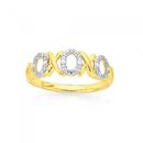 9ct-Gold-Diamond-Dress-Ring Sale