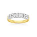 9ct-Gold-Diamond-Anniversary-Band Sale