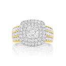 LIMITED-EDITION-9ct-Gold-Diamond-Dress-Ring Sale