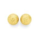 9ct-Gold-8mm-Diamond-Cut-Ball-Stud-Earrings Sale