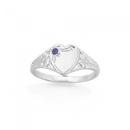 Sterling-Silver-Purple-CZ-Fancy-Heart-Ring Sale