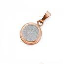 9ct-Rose-Gold-Stardust-Glitter-Pendant Sale