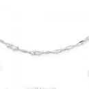 Sterling-Silver-Serpentine-Twist-Ball-Necklet Sale