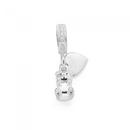 Sterling-Silver-Your-Story-CZ-Teddy-Heart-Drop-Bead Sale