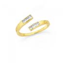 9ct-Gold-Cubic-Zirconia-Toe-Ring Sale