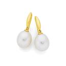 9ct-Gold-Freshwater-Pearl-Drop-Earrings Sale