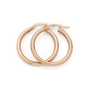 9ct-Rose-Gold-20mm-Hoop-Earrings Sale
