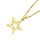 9ct-Gold-Star-Pendant Sale