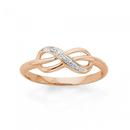 9ct-Rose-Gold-Diamond-Infinity-Ring Sale