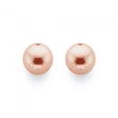 9ct-Rose-Gold-6mm-Ball-Studs Sale