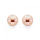 9ct-Rose-Gold-8mm-Ball-Stud-Earrings Sale