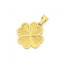 9ct-Gold-Four-Leaf-Clover-Pendant Sale