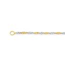 9ct-Yellow-White-Gold-45cm-Solid-Singapore-Chain Sale