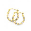 9ct-Gold-Two-Tone-Hoop-Earrings Sale