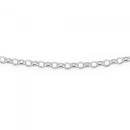 Silver-50cm-Oval-Belcher-Chain Sale