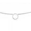 Silver-Fine-Circle-Choker-Necklet Sale