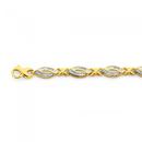 9ct-Gold-Diamond-Bracelet Sale
