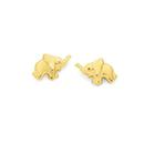 9ct-Gold-Elephant-Stud-Earrings Sale