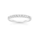 9ct-White-Gold-Diamond-Band Sale