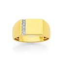 9ct-Diamond-Signet-Gents-Ring Sale