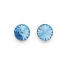 Sterling-Silver-Kids-Blue-Crystal-Studs Sale