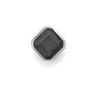 St-St-Square-Bezel-Black-CZ-Sgl-Stud-Ear Sale