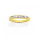 9ct-Gold-Diamond-Anniversary-Band Sale