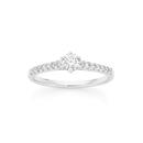 9ct-White-Gold-Diamond-Shoulder-Solitaire-Ring Sale