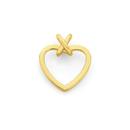 9ct-Gold-Open-Heart-Pendant Sale