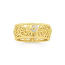 9ct-Two-Tone-Gold-Elephant-Ring Sale