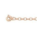 9ct-Rose-Gold-19cm-Belcher-Bolt-Ring-Bracelet Sale