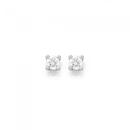 9ct-White-Gold-Diamond-Stud-Earrings Sale