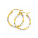 9ct-Gold-15mm-Twist-Hoop-Earrings Sale