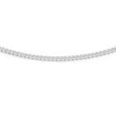 Silver-50cm-Bevelled-Curb-Chain Sale