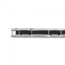 Steel-Black-Centre-Flat-Link-Bracelet Sale