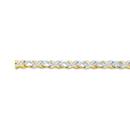 9ct-Gold-Aquamarine-Diamond-Bracelet Sale