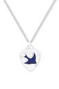 Silver-Small-Heart-With-Bluebird-Pendant Sale