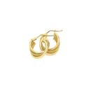 9ct-Gold-10mm-Hoop-Earrings Sale